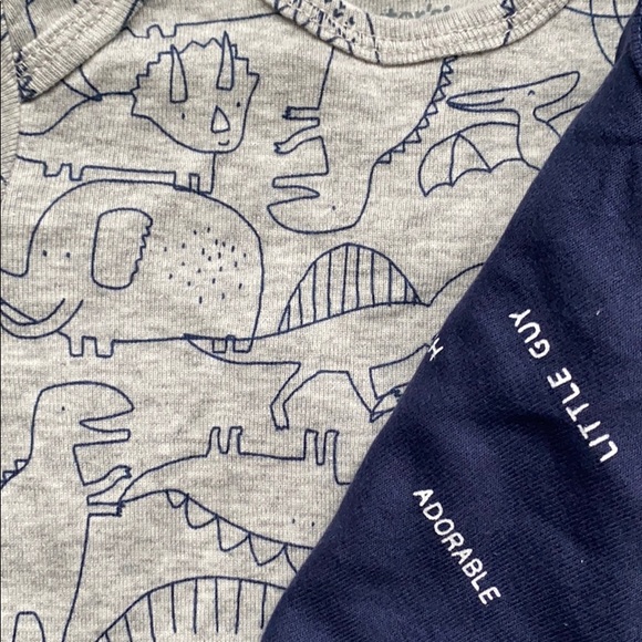 5 Pack Short Sleeve Carters Bodysuit Sz 12m Boys - Picture 4 of 8